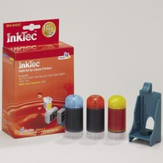 Recarga InkTec para Canon BC-05. 3 COLORES. 20ml x 3