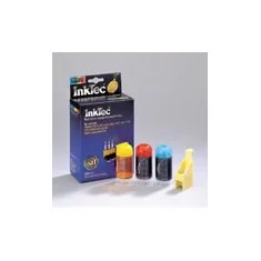 Recharge pour cartouches HP 5010A (nº14). 3 COULEURS. 20 ml x 3 InkTec