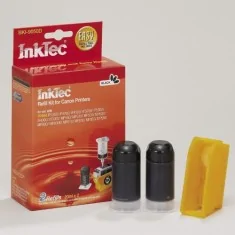 Kit de recarga para Canon PGI-5BK. PRETO PIGMENTADO. 20ml x 2, InkTec