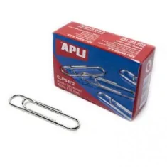 APLI Clips Argent nº2 100 pcs 32mm