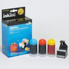 Recharge InkTec pour cartouches HP 920 et 920XL. 3 COULEURS. 20 ml x 3
