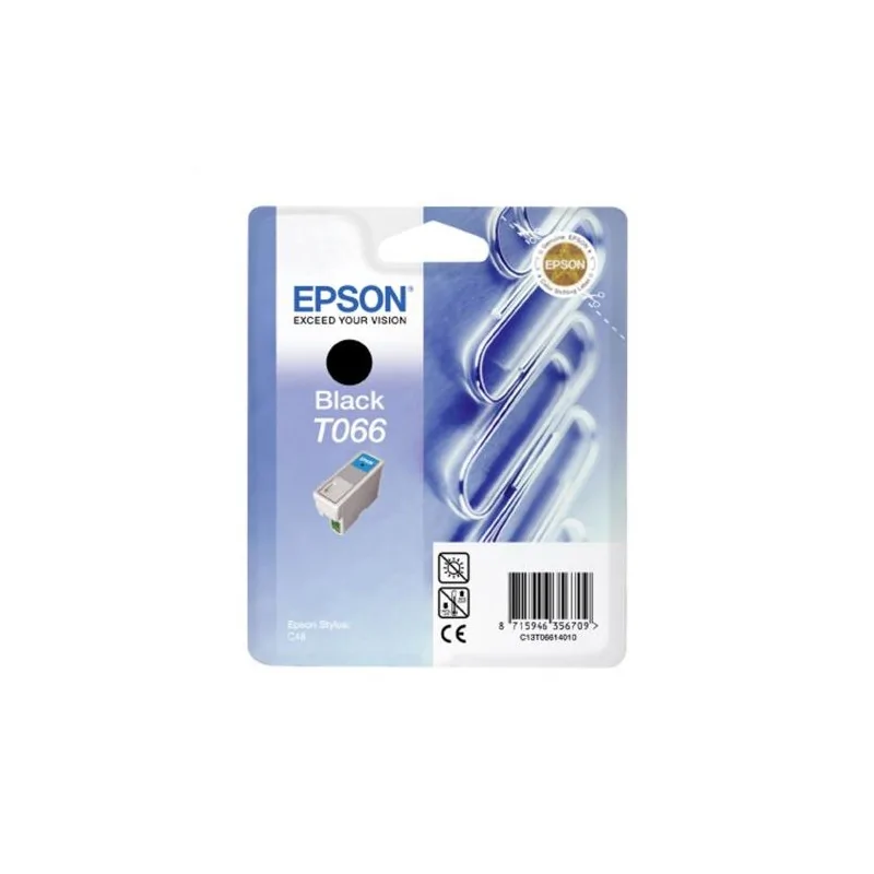 Cartucho de tinta preta Epson T066