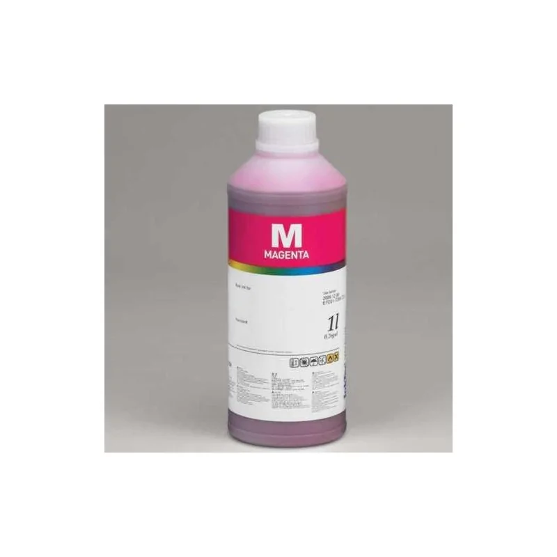 Tinta SOLVENTE para plotters MIMAKI JV5, JV33, CJV30 e MUTOH. LITRO InkTec MAGENTA