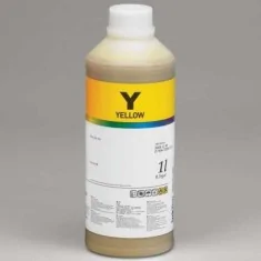 Encre SOLVANT pour traceurs MIMAKI JV5, JV33, CJV30 et MUTOH. LITRE InkTec JAUNE