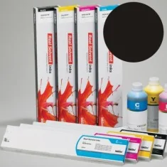 Cartucho de tinta SOLVENTE PRETO, 440ml para plotter Mimaki JV33 e CJV30