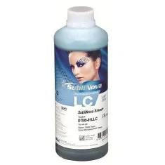 Encre de sublimation cyan clair pour Epson DX4, DX5, EcoTank. Sublinova Smart (bouteille de 1 litre)