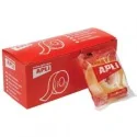 Fita adesiva transparente 15mm x 33mts. 1 unidade. Apli