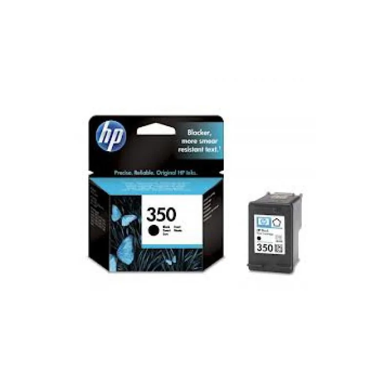 Tinteiro de tinta HP350 (CB335EE). Preto