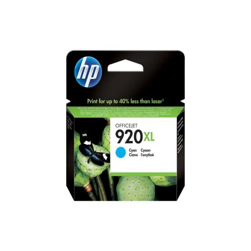 Cartouche d'encre HP920XL (CD972AE). Cyan
