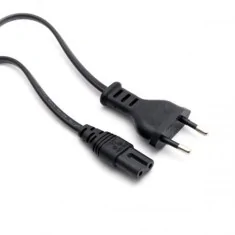 Cabo de alimentação IEC C7 para Powerex MH-C204W, C801D, C808M