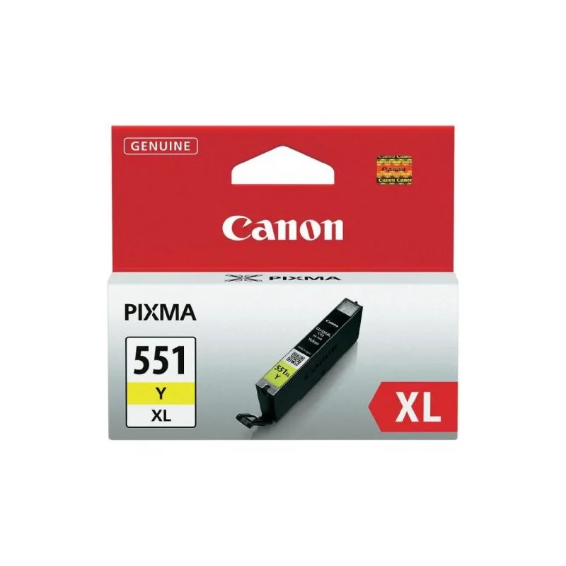 CANON Cartouche d'origine CLI551 XL, JAUNE