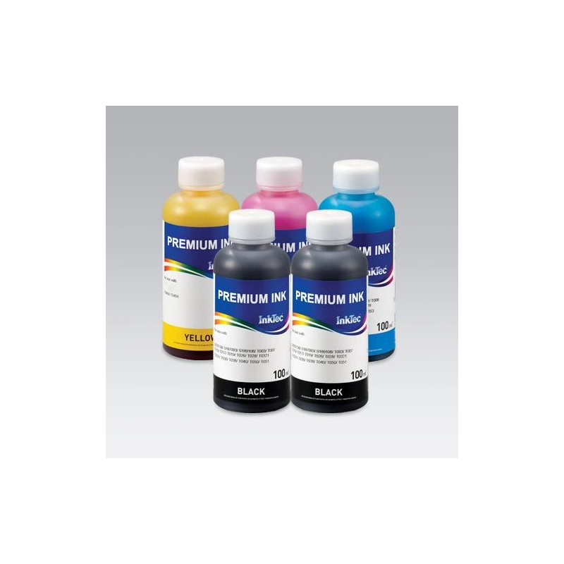 PACK_C5050-100M, 5 botes 100ml de tinta para CANON
