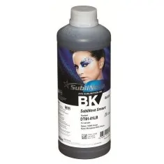 Tinta de sublimación Negra Claro para Epson DX4, DX5, EcoTank. Sublinova Smart (botella de 1 litro)
