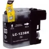 Cartucho compatível para Brother LC-123BK Preto de Alta Capacidade