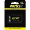 Bateria recarregável tipo 9v POWEREX PRECHARGED 9,6v, 230mAh