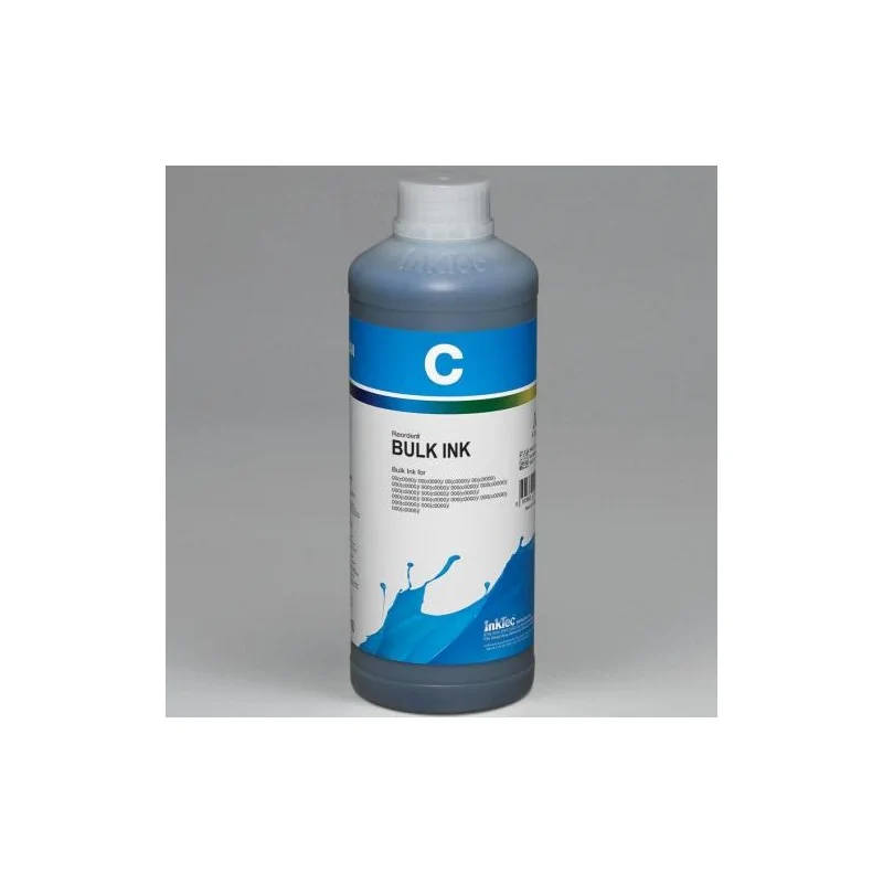 Tinta InkTec E0017 Cian compatible con Epson 673 y Epson 106, (1 litro)