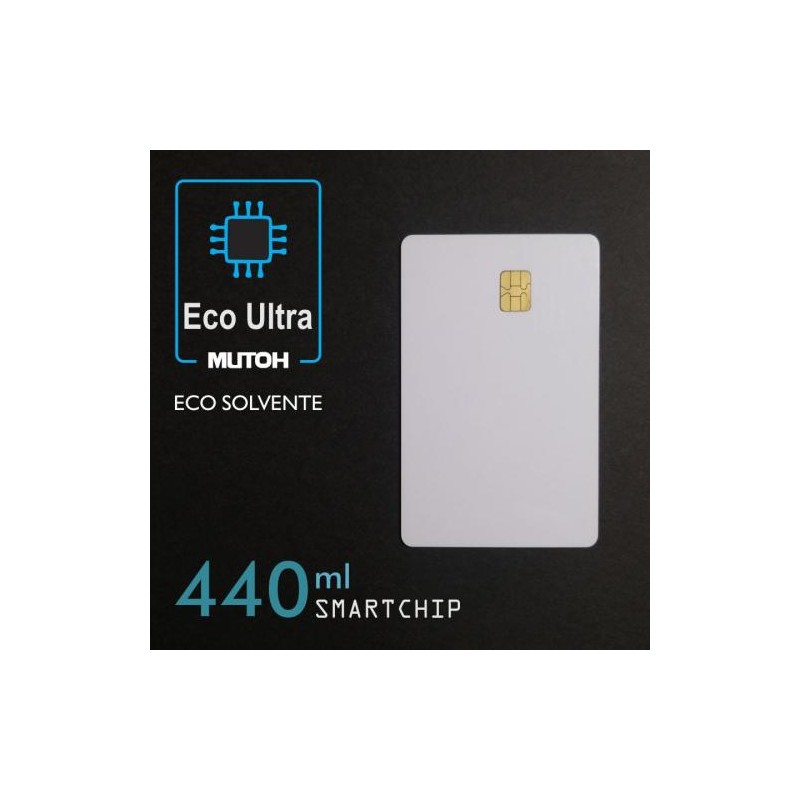 Chip EcoUltra compatible con plóters Mutoh Valuejet, NEGRO