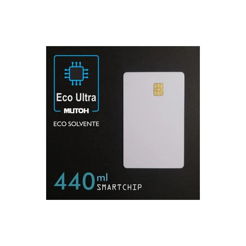 Chip EcoUltra compatible con plóters Mutoh Valuejet, AMARILLO