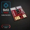 Chip permanente SB53 para plotters MIMAKI, CYAN