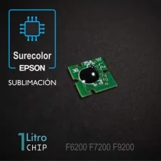 Chip PRETO HDK T741X (1 litro) para Epson Surecolor F6200, F7200, F9200