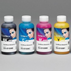 PACK 4 botellas de 100ml de tinta de SUBLIMACION SubliNova Smart, by InkTec. Tinta DTI con Perfil de Color