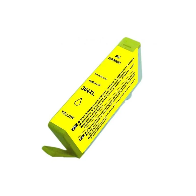 Cartouche d'encre compatible HP364XL Jaune