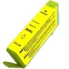 TINTEIRO GENÉRICO AMARELO HP 364XL V2 CB325EE, CB320EE.