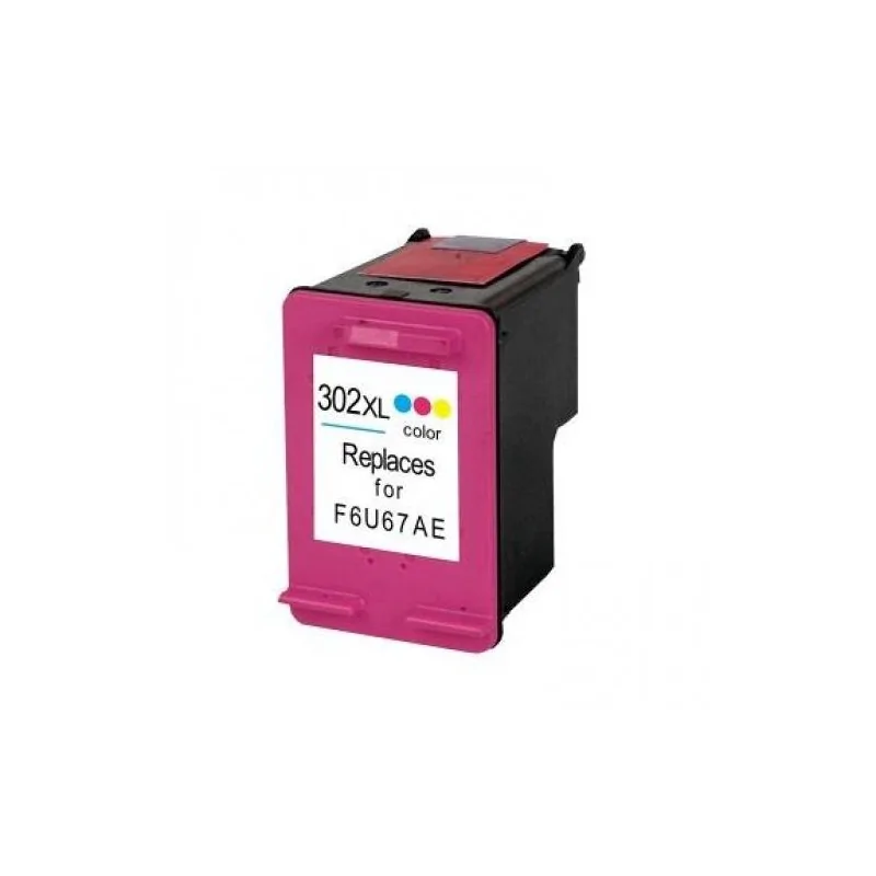 Cartouche d'encre couleur compatible HP302XL