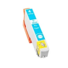 Cartucho compatible Epson 26xl (T2632, T2612) Cian