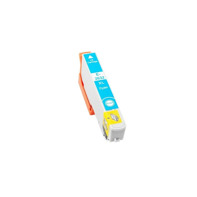 Cartouche compatible Epson 26xl (T2632, T2612) Cyan