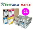 Sac 2L Encre compatible Mimaki SS21 et Mimaki BS4, EcoNova MAPLE by InkTec, MAGENTA