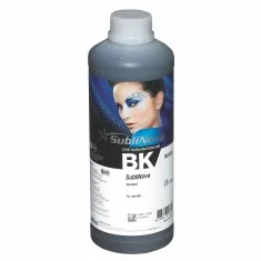 Tinta de sublimación Negra HD para cabezales DX7. Sublinova G7 (botella de 1 litro)