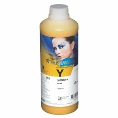 Tinta de sublimación Amarilla para cabezales DX7. Sublinova G7 (botella de 1 litro)