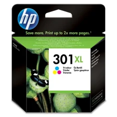 Cartucho de tinta colorido HP 301XL