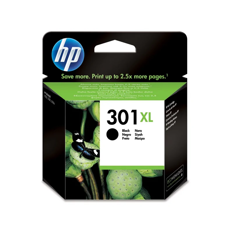 Cartouche d'encre HP301XL NOIRE