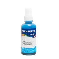 100 ml d'encre 504 compatible avec Epson EcoTank . Encre cyan InkTec Premium