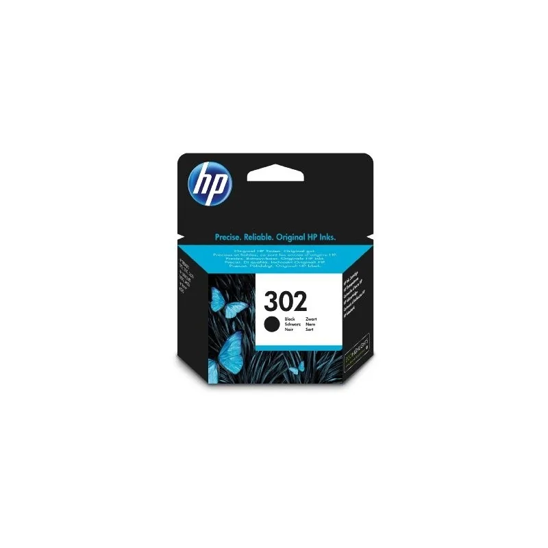 HP Lot de 2 cartouches d'encre d'origine F6U66AE HP 302 HP302 pour HP  Deskjet 3630 Noir Capacité : env. 190 pages / 5 % : : Informatique
