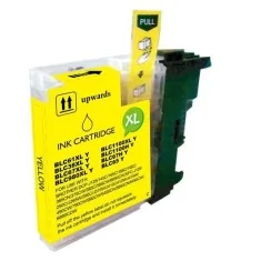 Cartouche compatible Brother LC-1100Y et LC-980Y, haute capacité, JAUNE