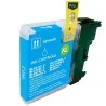 Cartouche compatible Brother LC-1100C, LC985C et LC-980C, haute capacité, CYAN
