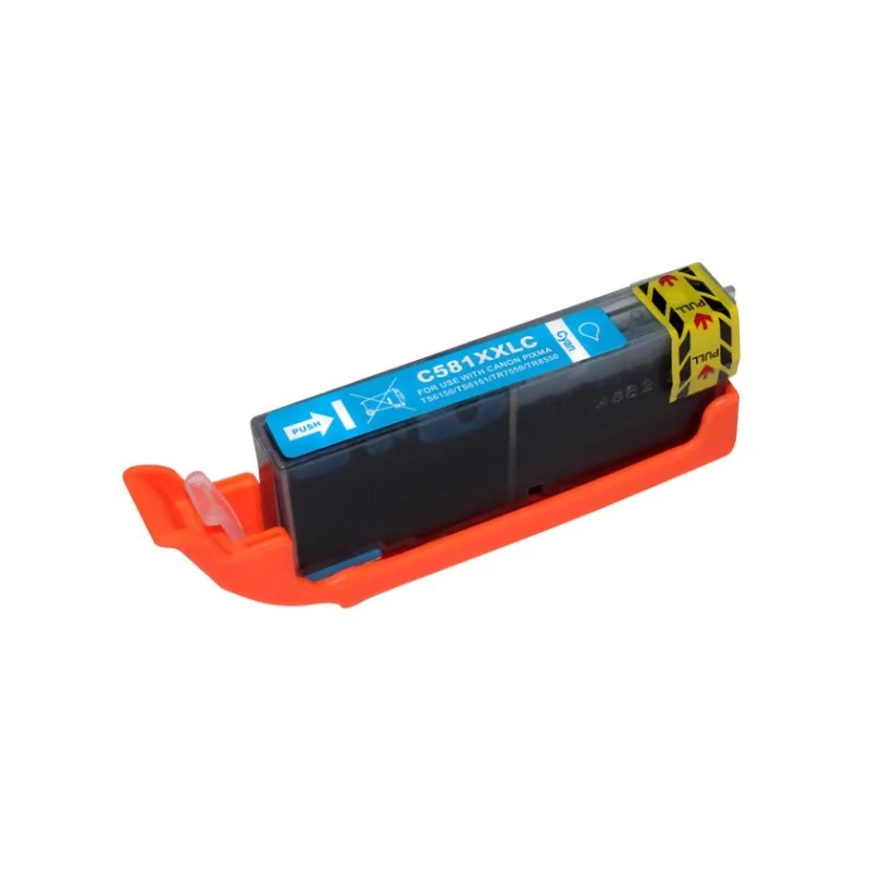 Cartouche d'encre compatible Canon CLI581XL, cyan