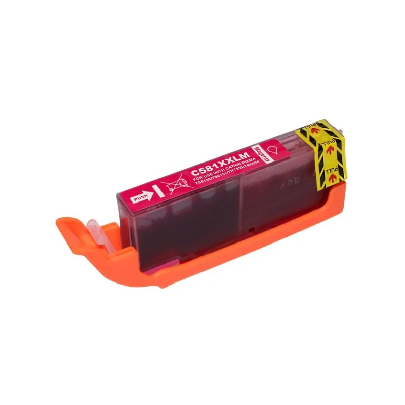 Cartucho de tinta Canon CLI581XL compatible, Magenta