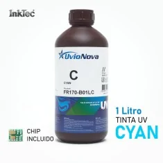 Encre Cyan Inktec LUS-170 pour Mimaki (1 litre + puce)
