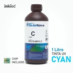 Tinta Cian LUS-170 Inktec para Mimaki (1 litro + chip)