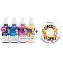 Tinta sublimación para Epson Ecotank, Inktec Sublinova Smart (4x100ml). Con Perfil de Color