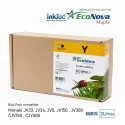 Sac 2L Encre compatible Mimaki SS21 et Mimaki BS4, EcoNova MAPLE by InkTec, JAUNE