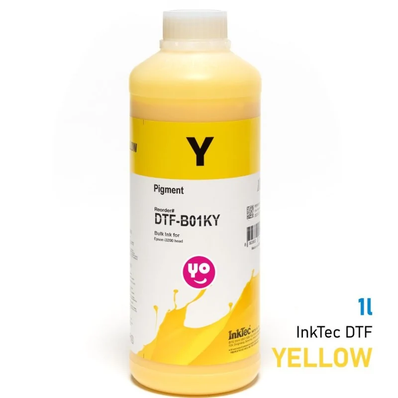 Encre DTF jaune, InkTec (1 kg)