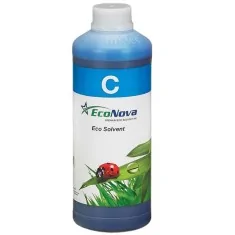 1L d'encre compatible Roland EcoSol Max et Mutoh Eco Ultra (DX4/DX5). Encre InkTec EcoNova ID CYAN