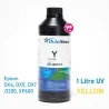 Encre UV jaune InkTec pour DTF-UV, UV-LED, têtes Epson. 1 litre