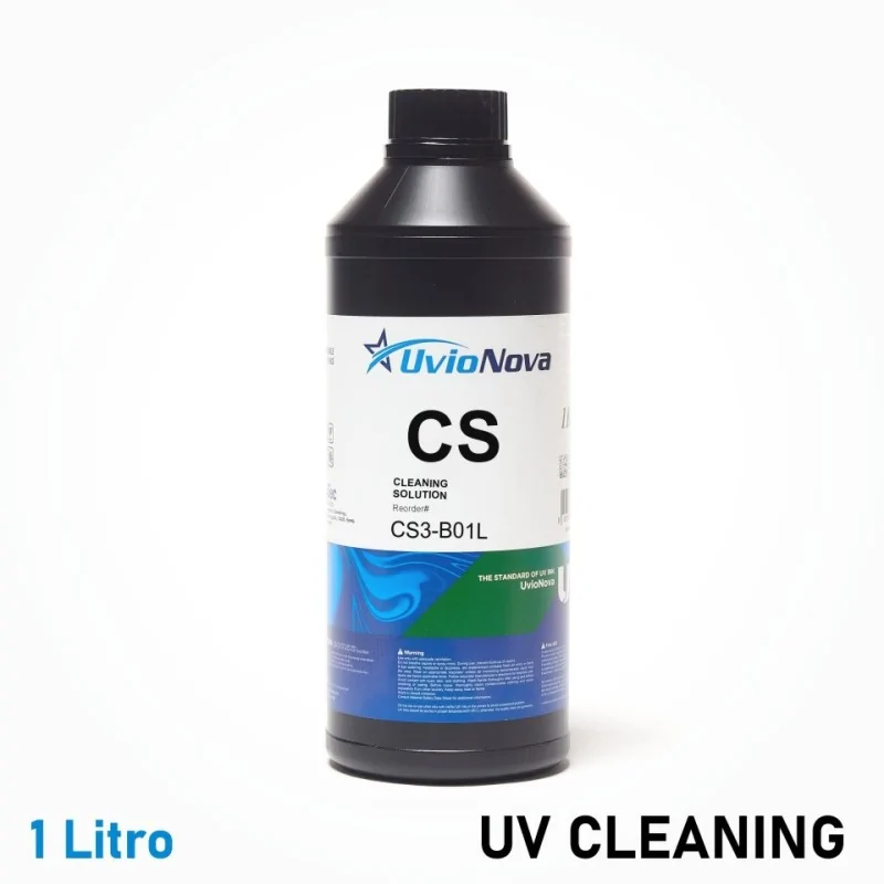 Líquido de limpieza para tintas UV, botella de litro. InkTec Cleanings