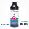 Tinta UV Negra para cabezales Kyocera, InkTec UvioNova